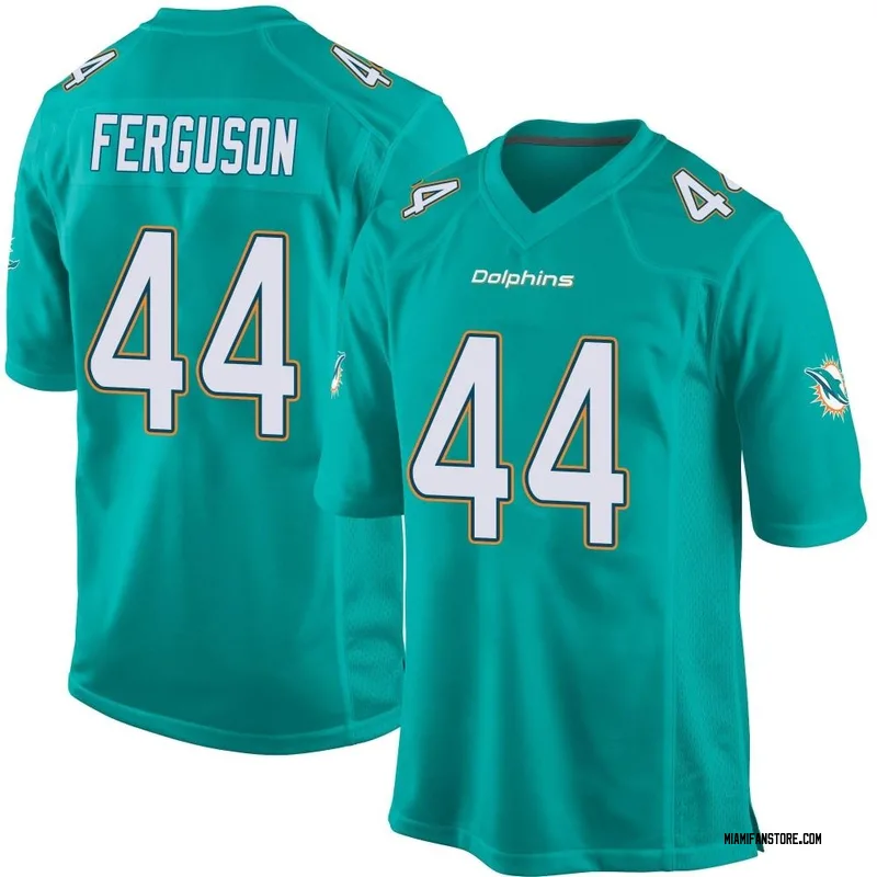 Men's Miami Dolphins Blake Ferguson Nike Aqua Game Player Jersey