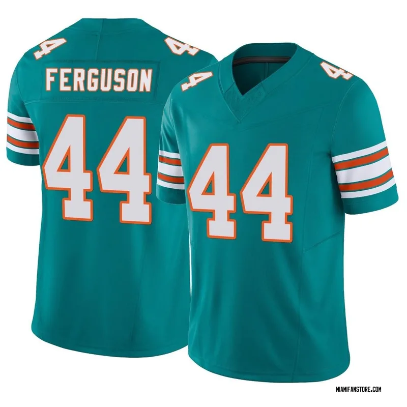 Men's Nike Blake Ferguson Aqua Miami Dolphins Game Player Jersey