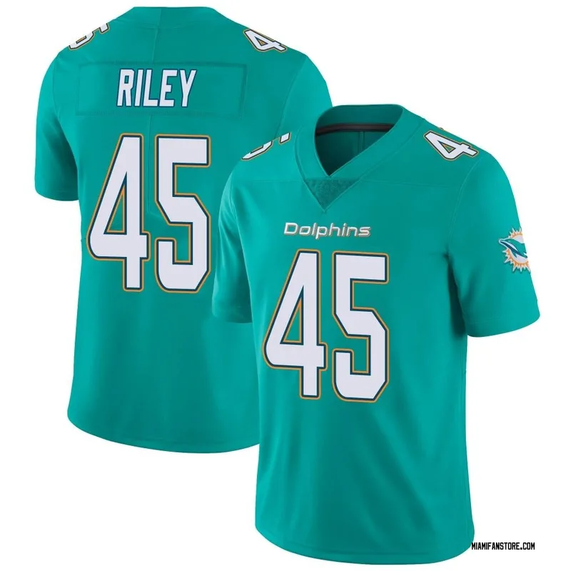 Duke Riley Miami Dolphins Nike Women's Game Jersey - Aqua