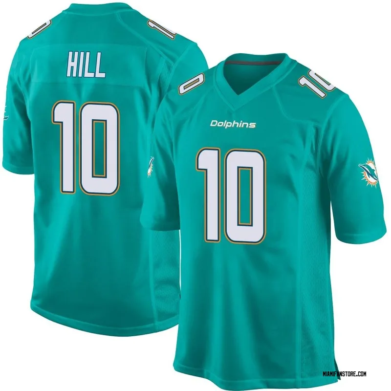 Youth Tyreek Hill Miami Dolphins No.10 Limited Reflective Jersey - Black