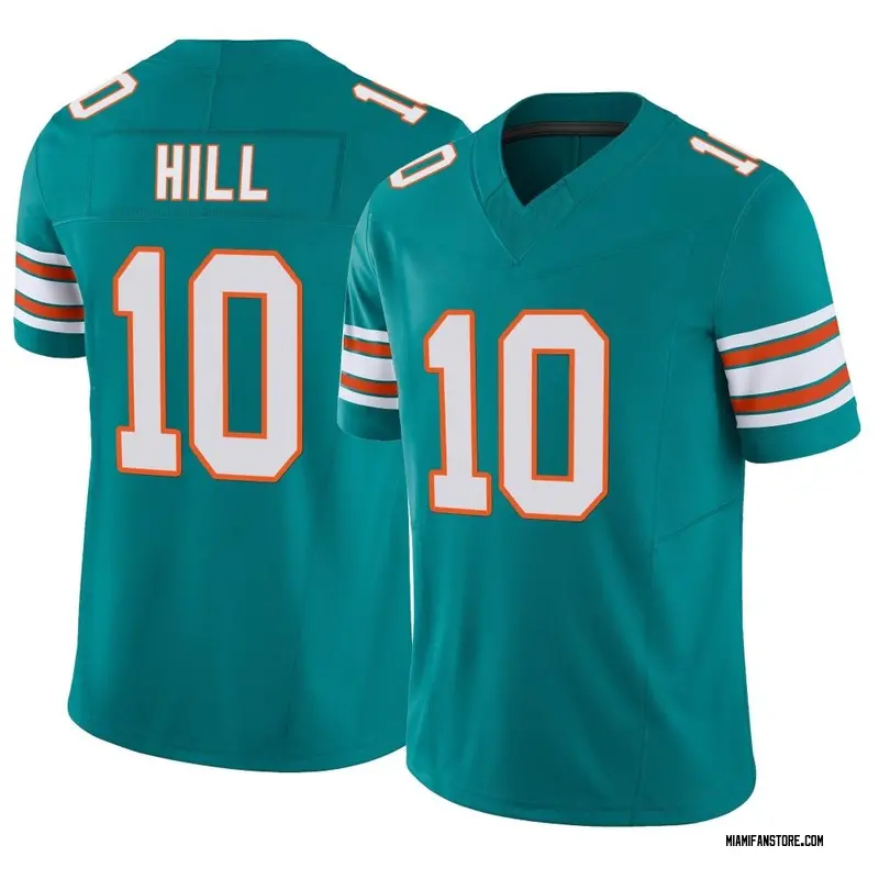 Tyreek Hill Jersey, Tyreek Hill Legend, Game & Limited Jerseys, Uniforms -  Dolphins Store