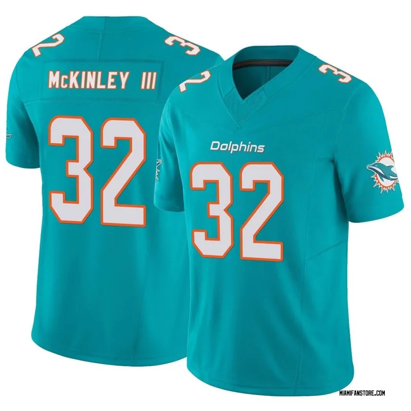 Women's Nike Andrew Van Ginkel Aqua Miami Dolphins Game Jersey