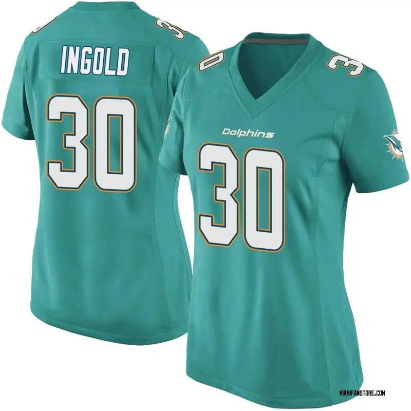 Women's Miami Dolphins Verone McKinley III Nike Aqua Game Player Jersey