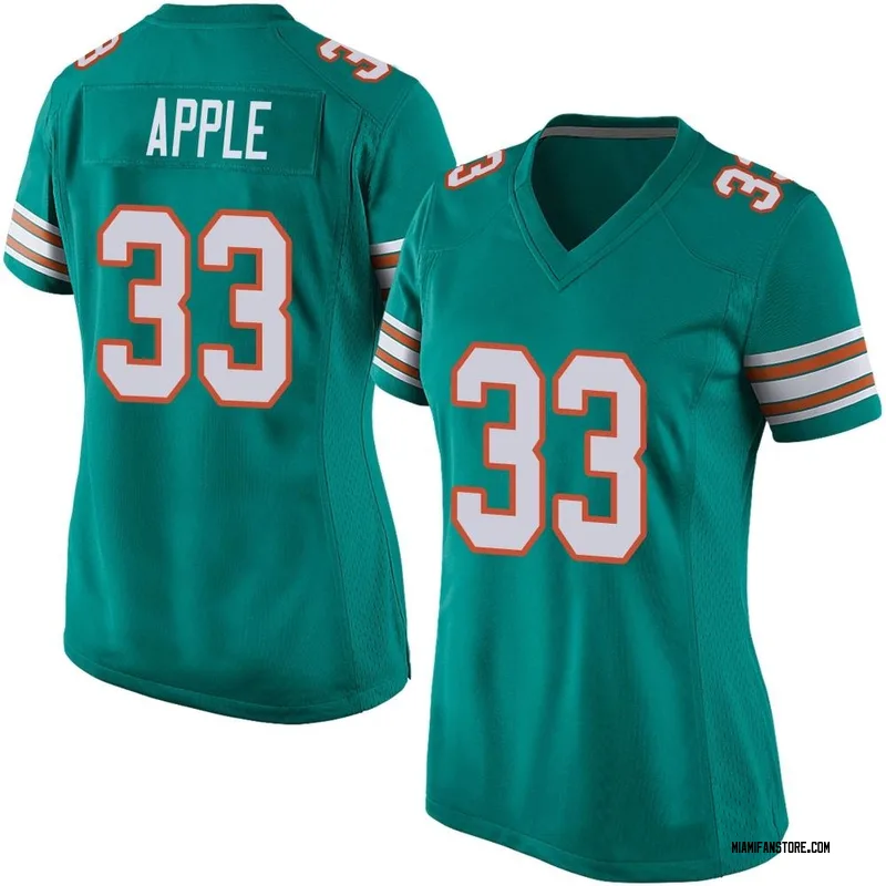 Eli Apple Men's Nike White Miami Dolphins Custom Game Jersey Size: Extra Large