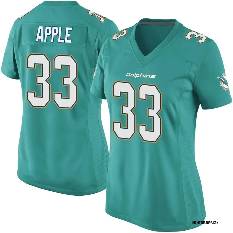 Eli Apple Men's Nike White Miami Dolphins Custom Game Jersey Size: Extra Large