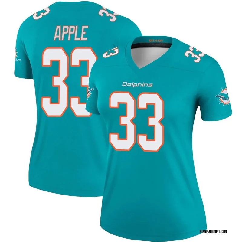 Eli Apple Men's Nike White Miami Dolphins Custom Game Jersey Size: Extra Large