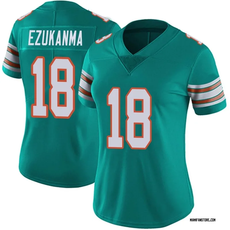 Erik Ezukanma Miami Dolphins Men's Legend Olive Salute to Service Sideline  Long Sleeve T-Shirt