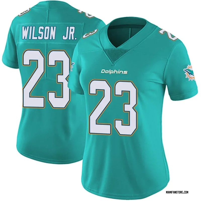 Jeff Wilson Jr 23 Miami Dolphins football player glitch poster shirt,  hoodie, sweater, long sleeve and tank top