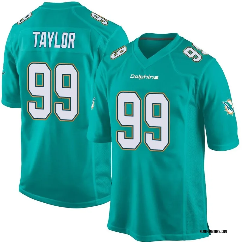 Reebok NFL Women's Miami Dolphins Jason Taylor #99 Fashion Jersey, Bla –  Fanletic