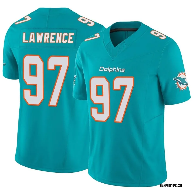 Aqua Youth Rashard Lawrence Miami Dolphins Limited Vapor F.U.S.E. Jersey