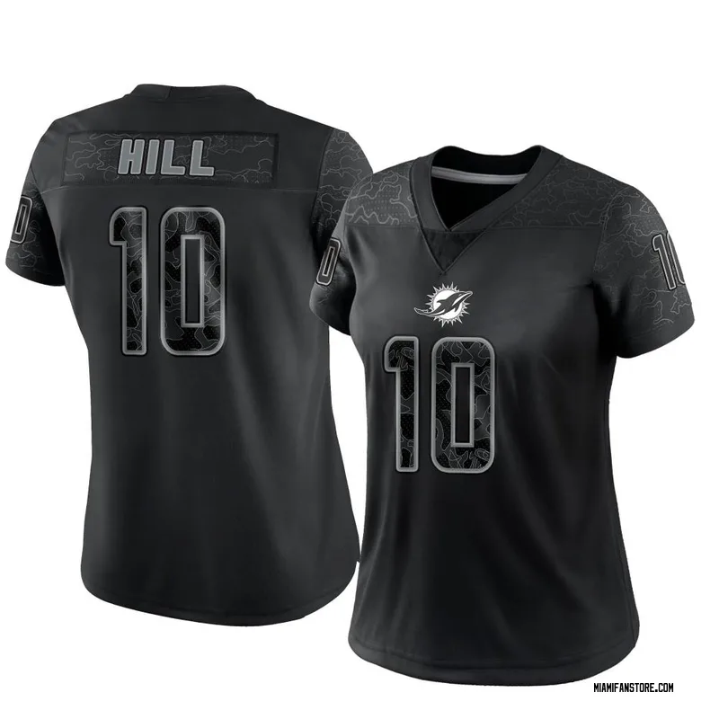 Limited Youth Tyreek Hill Black Jersey - #10 Football Kansas City Chiefs  Rush Vapor Untouchable Size S(10-12)