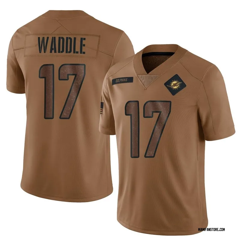 Youth Nike Jaylen Waddle Orange Miami Dolphins Inverted Game Jersey