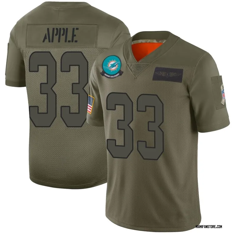 Eli Apple Signed Bengals/Dolphins Military Camo Jersey JSA COA BRAND NEW