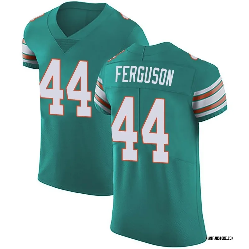 Men's Nike Blake Ferguson Aqua Miami Dolphins Game Player Jersey