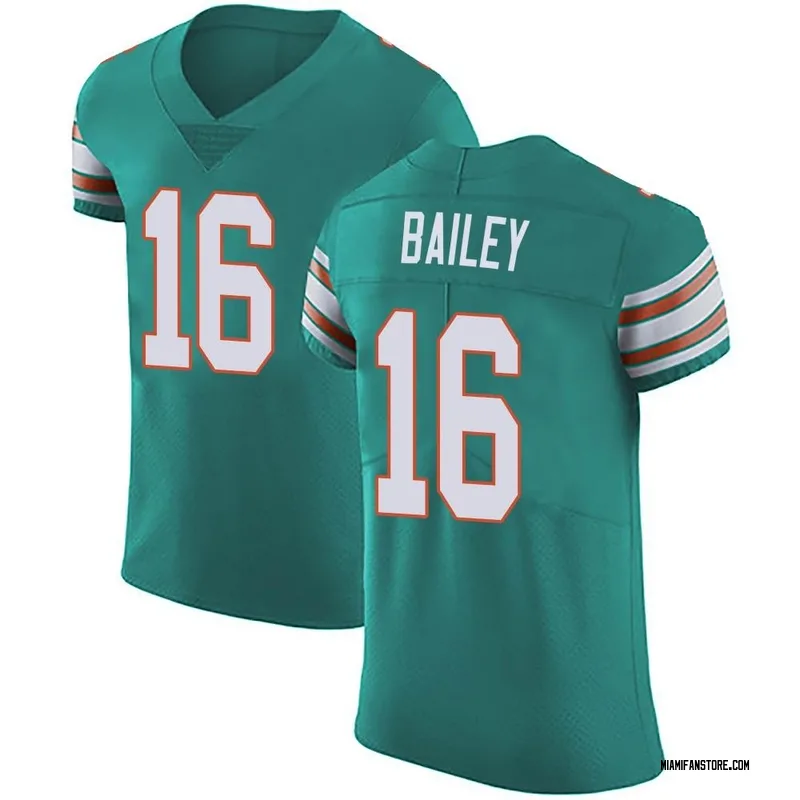 Men's Miami Dolphins Jake Bailey Nike Aqua Game Player Jersey