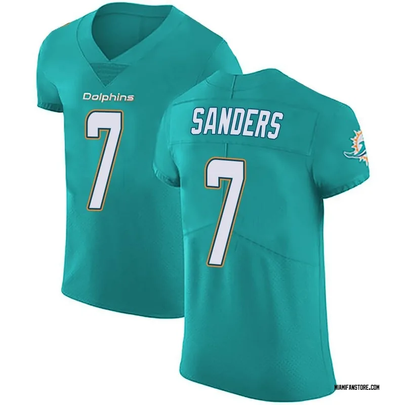 Jason Sanders Miami Dolphins Game Jersey - Aqua - Bluesisi