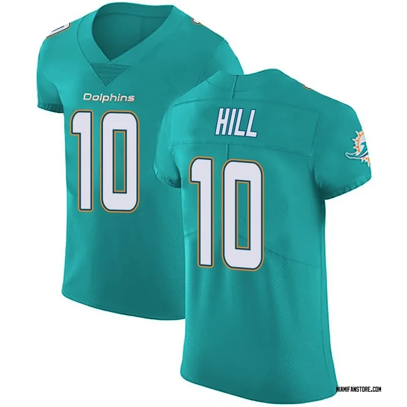 Nike Men's Miami Dolphins Tyreek Hill #10 White Game Jersey