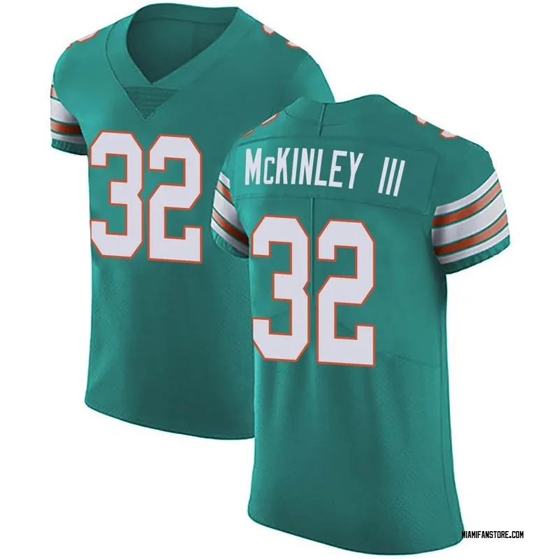 Verone McKinley III Miami Dolphins Men's Legend Olive Salute to Service  Sideline Long Sleeve T-Shirt