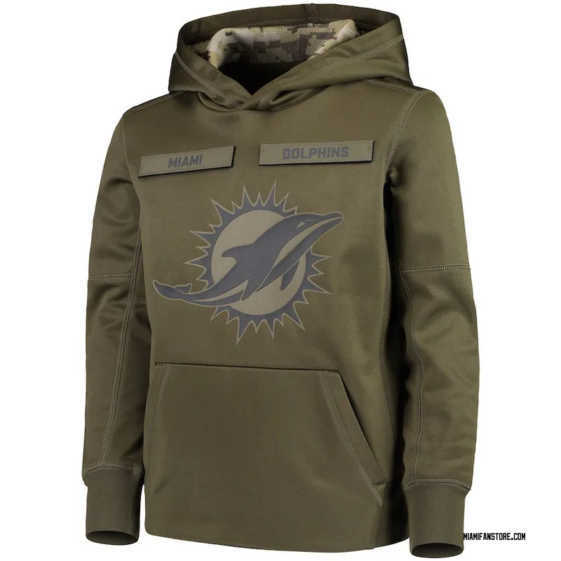 Miami Dolphins Salute to Service Hoodie, Jersey S-2X 3X 4X 2023