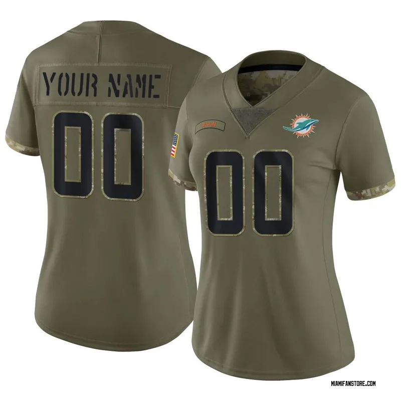 Women's Miami Dolphins White Gold & Black Gold Jersey - All Stitched -  Nebgift