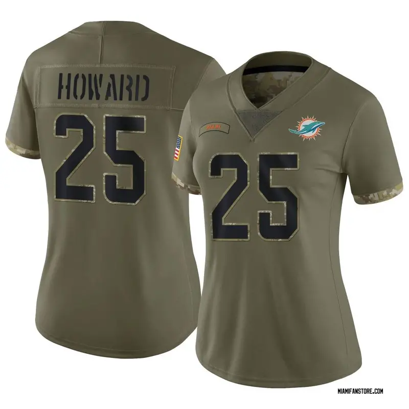 Xavien Howard Men's Nike Aqua Miami Dolphins Alternate Custom Game Jersey Size: 3XL