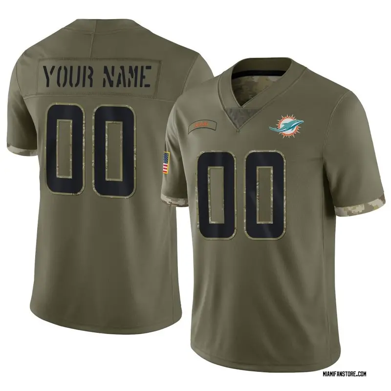 Miami Dolphins Custom Jersey - All Stitched - Nebgift