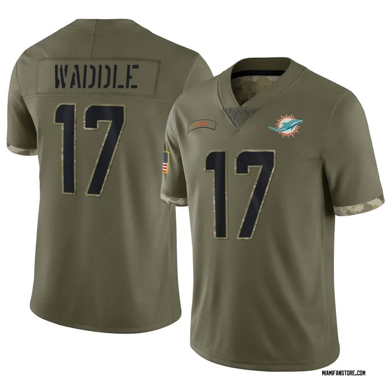 NFL_ Football Jersey Miami''Dolphins''MEN Tua Tagovailoa Tyreek Hill Jaylen  Waddle Dan Marino Mike Gesicki 2022 Salute To Service 