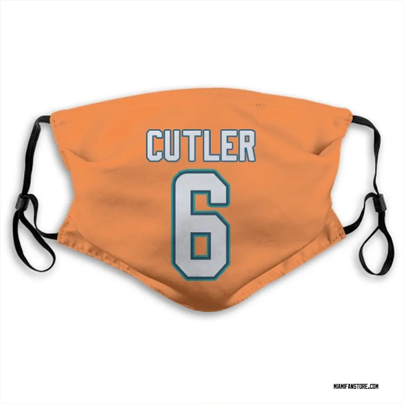 Men's Miami Dolphins Jay Cutler Orange Legend Inverted Jersey By Nike