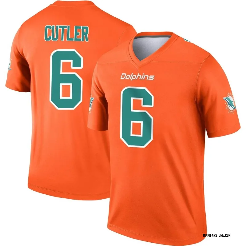 Jay Cutler Miami Dolphins Nike Game Jersey - Aqua