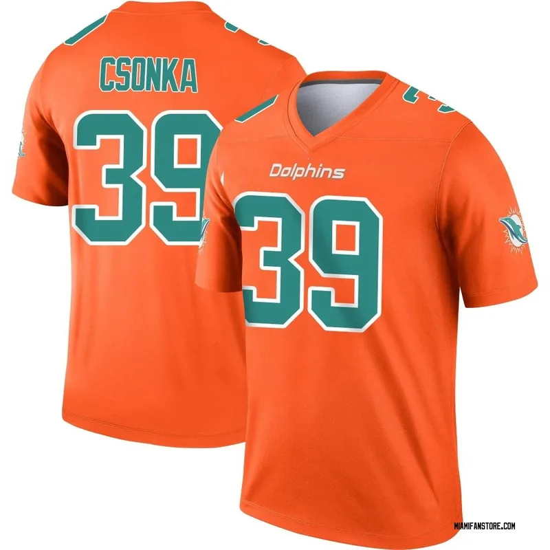 : Larry Csonka Jersey #39 Miami Custom Stitched White Football  Various Sizes New No Brand/Logos Sizes S-3XL (Small) : Sports & Outdoors