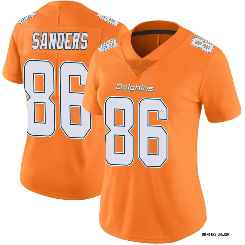 Custom Nfl Jersey, Women's Custom Miami Dolphins Legend Orange Color R -  Wairaiders