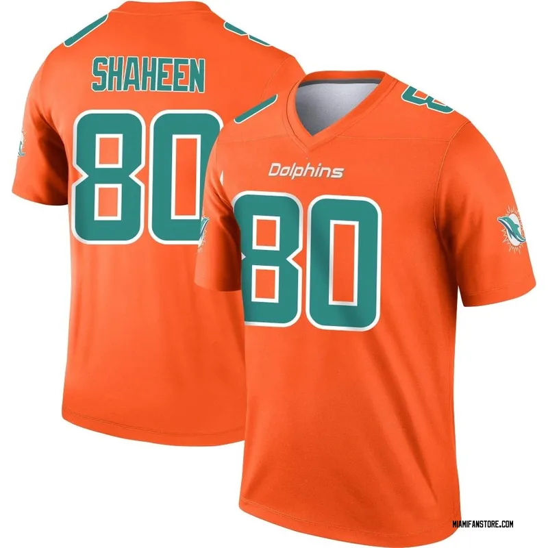 Adam Shaheen Signed Miami Dolphins Jersey (JSA COA) 2017 2nd Round Pic –