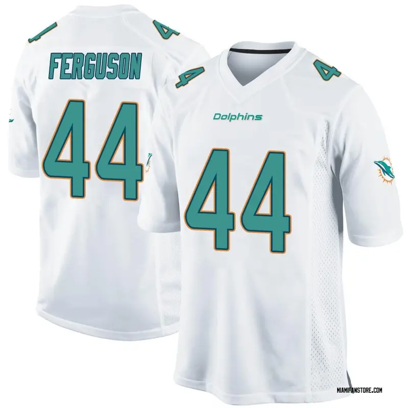 Men's Miami Dolphins Blake Ferguson Nike Aqua Game Player Jersey