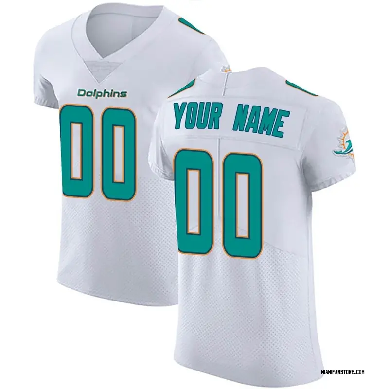 Dolphins Vapor Limited Custom Jersey - All Stitched - Vgear