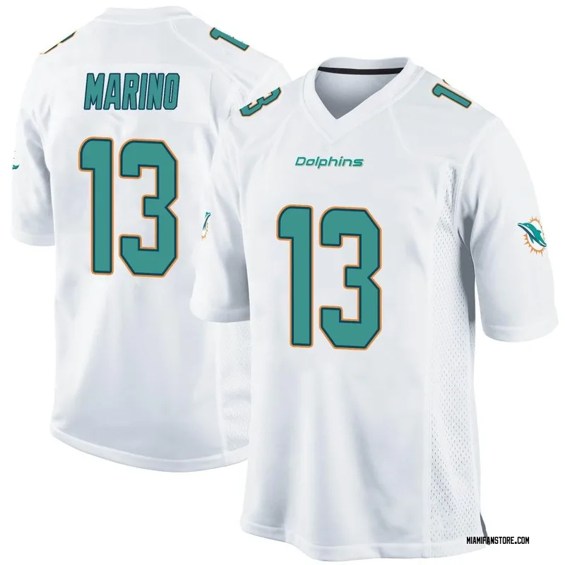 DAN MARINO Miami Dolphins White Jersey M-6XL Unsigned