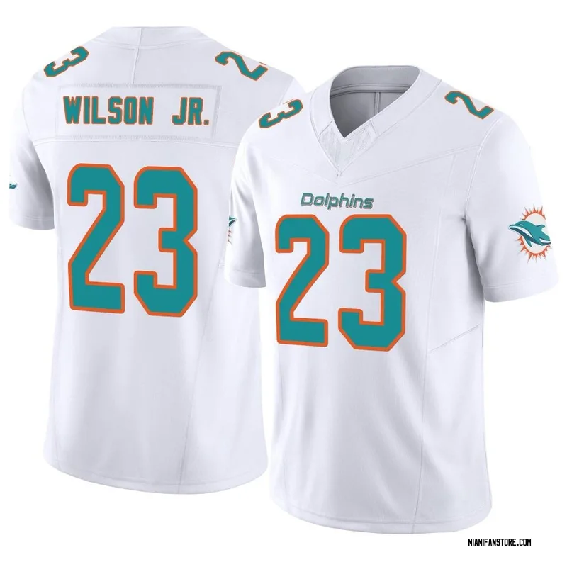 Jeff Wilson Jr 23 Miami Dolphins football player glitch poster shirt,  hoodie, sweater, long sleeve and tank top