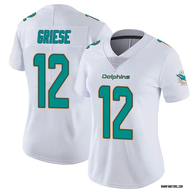 Bob Griese Miami Dolphins Nike Women's Retired Player Jersey - White