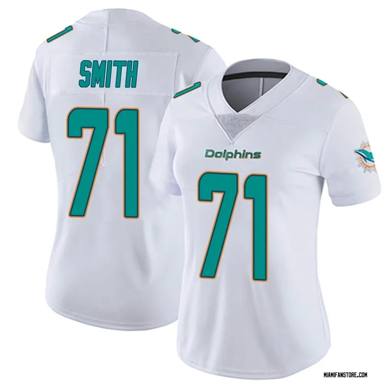 Kion Smith Miami Dolphins Youth Aqua Name & Number Logo T-Shirt 