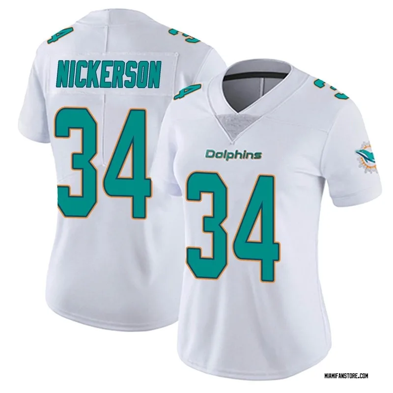 White Youth Parry Nickerson Miami Dolphins Limited Vapor F.U.S.E. Jersey