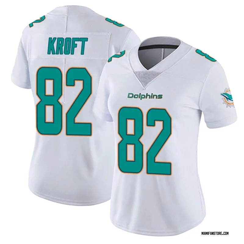 Chase Winovich Women's Nike Aqua Miami Dolphins Custom Game Jersey Size: Large