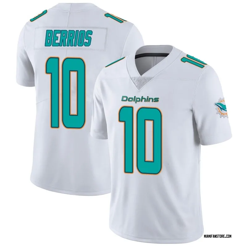 Braxton Berrios Miami Dolphins Nike Women's Game Jersey - Aqua