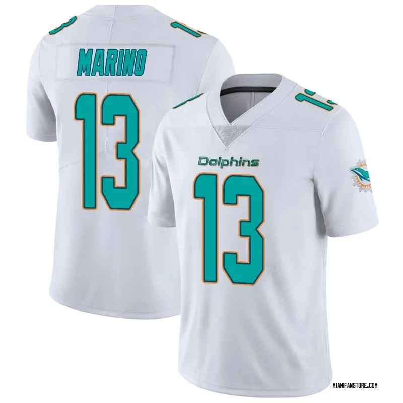 Nike Dolphins 13 Dan Marino White Women Vapor Untouchable Limited