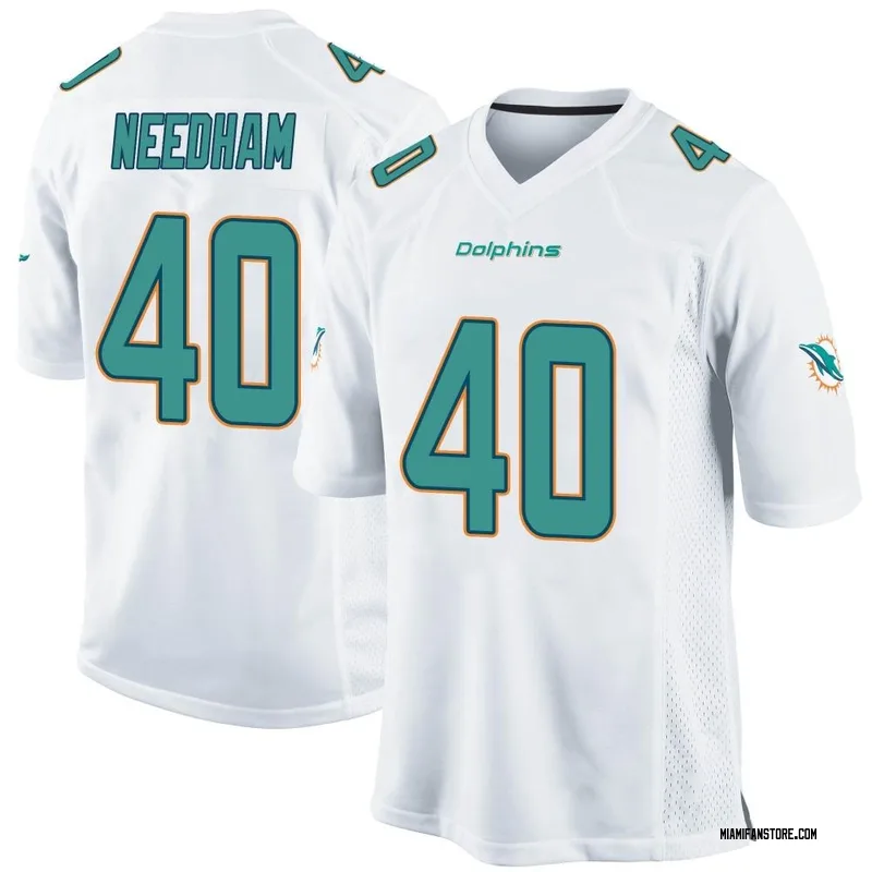 Nik Needham Signed Miami Dolphins Jersey (JSA COA) Ex-UTEP Miner Defen –