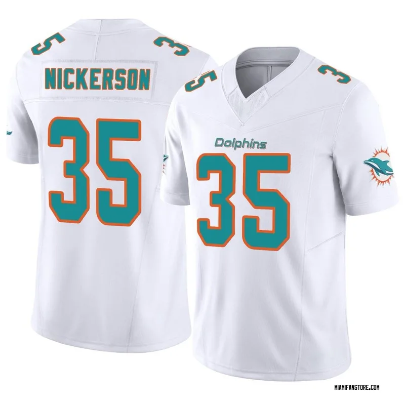 White Youth Parry Nickerson Miami Dolphins Limited Vapor F.U.S.E. Jersey